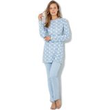 Doremi Kadın Mavi Pijama Takımı - S - M - Bulut Mavisi