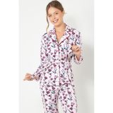Doremi Kadın Pijama Takımı - L-XL - Desenli