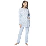 DoReMi Kadın Pijama Takımı,Bulut Mavisi M,9900570479349