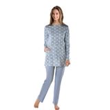 DoReMi Kadın Pijama Takımı,Bulut Mavisi S/M,9440570479332