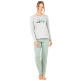 DoReMi Kadın Pijama Takımı,Gri Melanj M,9420570565059