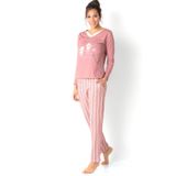 DoReMi Kadın Pijama Takımı,Kiremit M