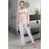 DoReMi Kadın Pijama Takımı,Yavruağzı S/M,9940570536981