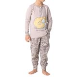 DoReMi Kız Çocuk Pijama Takımı VİZON 4-5
