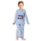 Doremi Mavi Melanj Erkek Çocuk Pijama Takımı