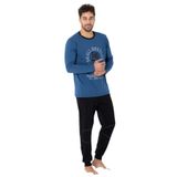 Doremi Mavi XL Erkek Spor T-shirt