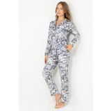 Doremi Mist Flower Uzun Kollu Bayan Pijama Takımı