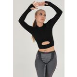 DoReMi Out Detaylı Bisiklet Yaka Büstiyer SİYAH M/L