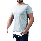 DoReMi Penye Erkek Kısa Kollu Fanila GRİ MELANJ XL