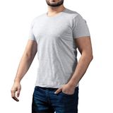 Doremi Penye Erkek Kısa Kollu Fanila - Gri Melanj