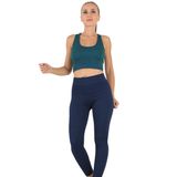 DoReMi Seamless Çapraz Kalın Askılı Spor Sütyen PETROL S-M