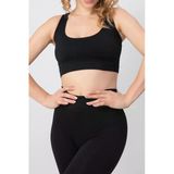 Doremi Seamless Dikişsiz Fitilli Çapraz Kalın Askılı Spor Sütyen