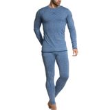 Doremi Seamless Erkek Pijama Takımı - L - XL - Mavi