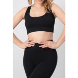 DoReMi Seamless Fitilli Çapraz Kalın Askılı Spor Sütyen