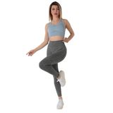 Doremi Seamless Günlük Normal Bel Spor Tayt - XS - S - Gri