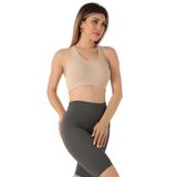 DoReMi Seamless Örme Çapraz Askılı Büstiyer NAR ÇİÇEĞİ M-L