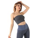 Doremi Seamless Straplez Fitilli Spor Büstiyer - S - M - Lacivert