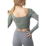 DoReMi Seamless Straplez Uzun Kollu Fitilli Büstiyer BEYAZ M-L