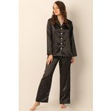 Doremi Uzun Kollu Saten Pijama Takımı ECHO002-000905_rollbacked