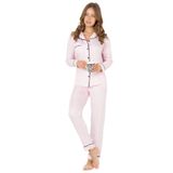 DoReMi Victoria Uzun Kollu Bayan Pijama Takımı PEMBE S-M