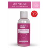 D'ores Lincy 2 X Yüz Peeling Face Peeling Deniz Tuzu Ve Bitki Özlü , Besler Ve Parlatır