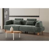 Doressa Foir Soft Grey Kanepe - Yeşil