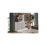Doressa Home Adra Grey Boy Aynalı Şifonyer