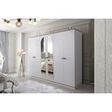 Doressa Home Jena Gardırop Beyaz