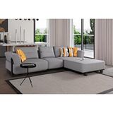 Doressa Home Marlo Grey Midi Köşe Koltuk Takımı Gri