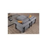 Doressa Home Marlo Grey Mini Köşe Koltuk Takımı