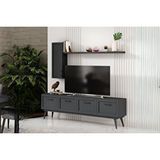 Doressa Home Pita Grey Tv Ünitesi Gri