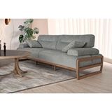 Doressa Home Zendi Soft Grey Kanepe Yeşil