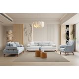 Doressa Milla Soft Koltuk Takımı - Krem - Gri