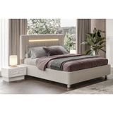 Doressa Nile Bazalı Karyola - 160 x 200 - Krem