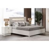 Doressa Zeren Cream Bazalı Karyola - 160 x 200 - Krem