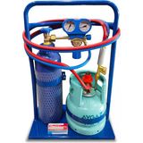Dorf Oksijen Kaynak Seti Mini Set Tüplü Gaz Tepkime Valfli 6 Litre