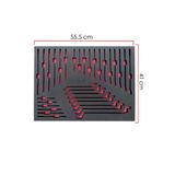 Dorf Takım Arabası Içi Düzenleyici Boş Eva Seti Organizer 6'lı Set Sünger 55,5cm x 41 cm Malzemesiz