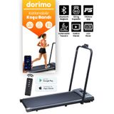 Dorimo HIZ 12 2HP Bluetoothlu Katlanabilir Uzaktan Kumandalı Yürüme ve Koşu Bandı | Portatif Sessiz Akıllı Kullanım