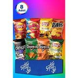Doritos Karma Karışık Cips Paketi 8 Adet Farklı Lezzetlerle Dolu Atıştırmalık - 72 Adet