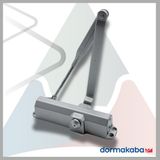 Dormakaba TS COMPACT Gri Hidrolik Kapı Kapatıcı Alüminyum Malzeme Çift Yönlü Özellik 205x46x40 mm
