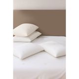 Dormeur Desenli Pamuk Yastık (50X70) 4 Adet - 50 × 70 cm - Beyaz