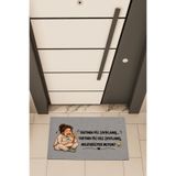 Dormot DEAS HOME, Dijital Baskı, Mizahi Karşılama TARTI Tasarım Temalı, Kapı Önü Paspası