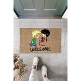 Dormot Home Dekoratif Dijital Baskı - Cedric Ve Chen - Kapı Paspası Iç Ve Dış Mekan Paspas - 60x40cm