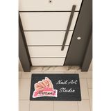 Dormot Yüksek Kaliteli Dijital Baskı İş Yeri Karşılama, Nail Art Tasarım ve Sanat, Temalı Kapı Önü Paspası