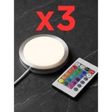 Dornex Filament Dornex 3D LED Kit 001 Rgb Kumandalı (3 Adet)
