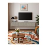 dorpek Cercei Tv Sehpa & Ünitesi, Duvara Monte Tv Ünitesi | Tekstil