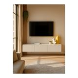 dorpek Pergamon TV ünitesi & Sehpası 150 cm Kumtaşı
