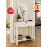 Dorpek Priapos Dresuar 90 cm Beyaz - Sepet - Beyaz - Safir Meşe
