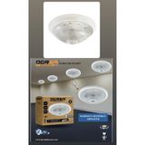 Dorsa 360 Derece SENSÖRLÜ TAVAN ARMATÜRÜ PLASTİK MODELİ - Beyaz-6500K