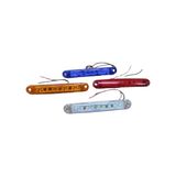 Dorse Parmak Lamba 12 -24 Volt 9 Ledli (Sarı Renk)10 Adet Parmak LED Dorse Kamyon LED Lamba